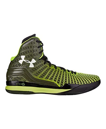 New Under Armour Clutchfit Drive Mens 10 Basketball Shoe Green/White 1246931 3 New Under Armour Clutchfit Drive Mens 10 Basketball Shoe Green/White 1246931
