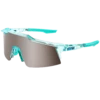 100% Speedcraft SL Performance Vented Baseball Sport Sunglasses (Polished Translucent Mint-Hiper Silver Mirror)