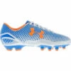 New Under Armour Speed Force FG Women’s Size 6 Soccer Cleats Blue/White/Orange