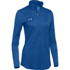 Under Armour Novelty Women's 1/2 Zip (Blue)