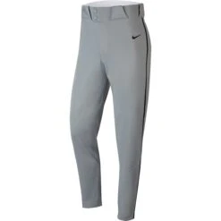 Nike Vapor Select Piped Men's Baseball Pants (Gray/Navy)