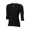 EvoShield Pro Team Baseball Youth Boy's Mid Sleeve Workout Tee Shirt (Black)