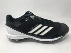 New Adidas Abbott Pro Metal W Softball Cleat Womens 10 Black/White