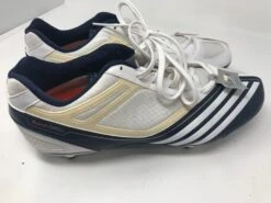 New Other Adidas Men's Size 11.5 Scorch Thrill D Low Football Cleat White/Navy