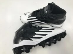 New Under Armour Nitro Diablo Boys RM Football Cleat 3Y White/Black