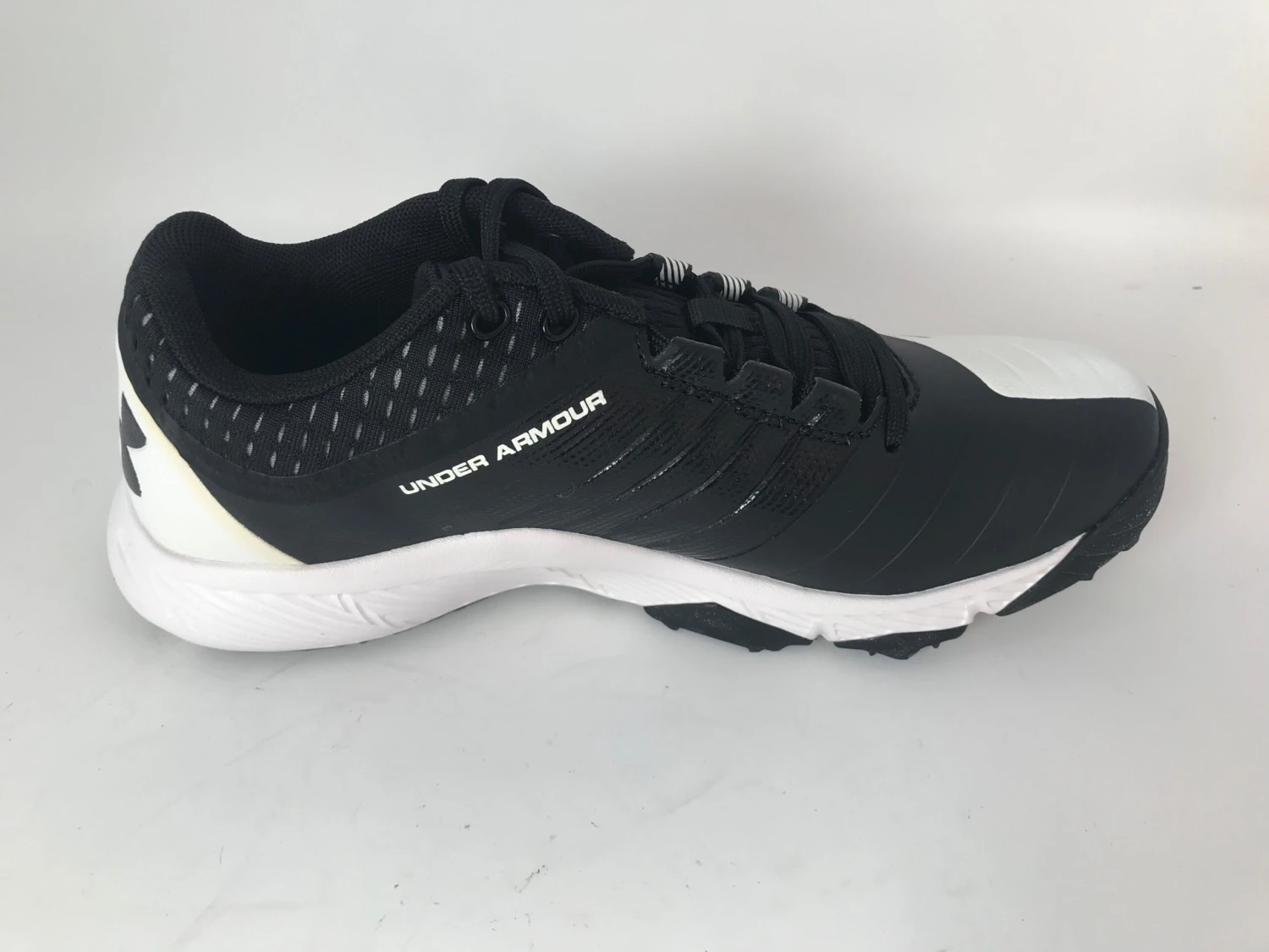New Other Under Armour Mens UA Yard Low Trainer Size 11.5 Black/White 4 New Other Under Armour Mens UA Yard Low Trainer Size 11.5 Black/White - Image 2