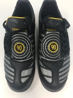 New Nike Total 90 Shoot Ll TF Size Men 9.5 Soccer Cleat Blk/Silver/Org 318881