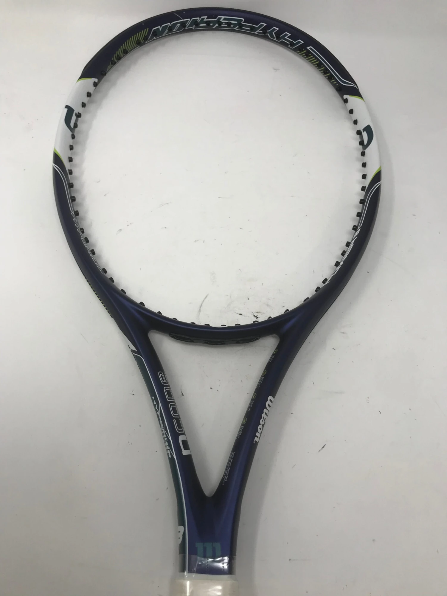 Head New Wilson Hyperion PowerX 1 Tennis Racquet, Purple/White, 4 1/2 Unstrung 3 Head New Wilson Hyperion PowerX 1 Tennis Racquet, Purple/White, 4 1/2 Unstrung