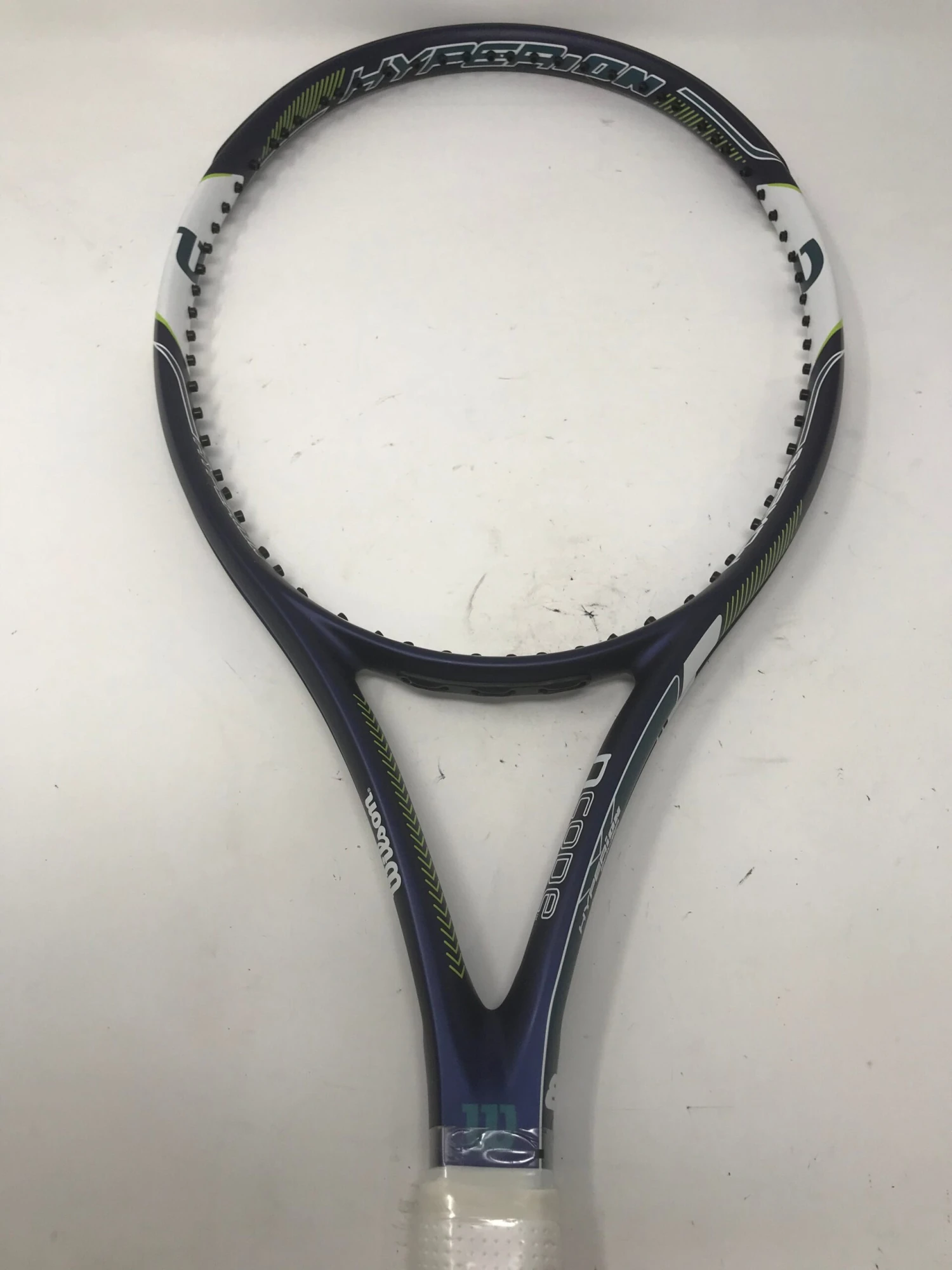 Head New Wilson Hyperion PowerX 1 Tennis Racquet, Purple/White, 4 1/2 Unstrung 4 Head New Wilson Hyperion PowerX 1 Tennis Racquet, Purple/White, 4 1/2 Unstrung - Image 2