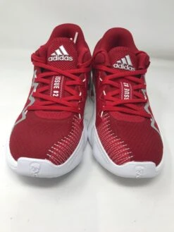New Adidas Unisex-Adult D.o.n. Issue 2 Indoor Court Shoe Mens Size 6.5 Red/White