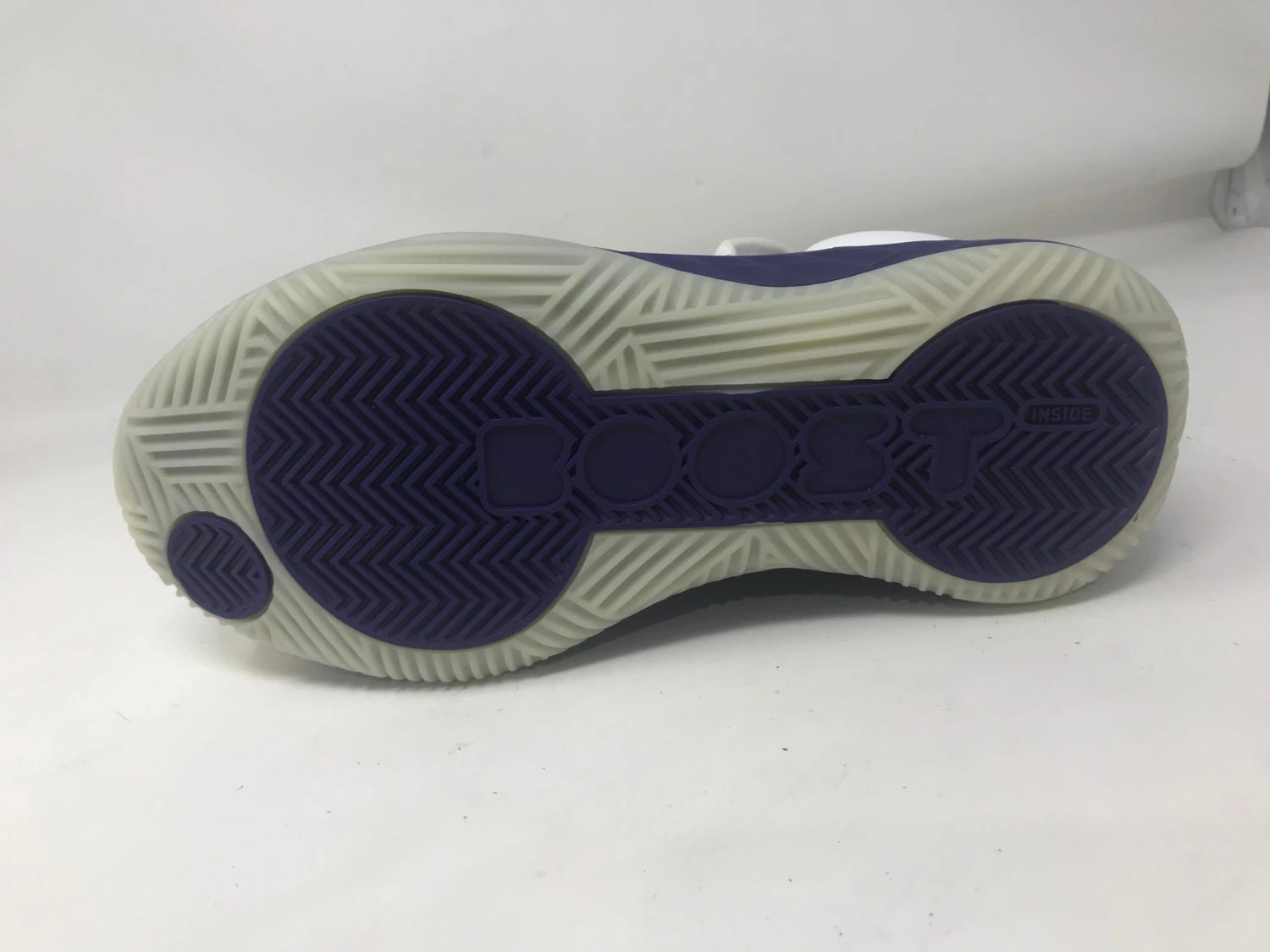 New Adidas Unisex Adult Coll3ctiv3 Mid Basketball Shoe Men 12 Purple/White 4 New Adidas Unisex Adult Coll3ctiv3 Mid Basketball Shoe Men 12 Purple/White - Image 2