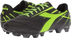 New Diadora Forte MD LPU Women's 10 Soccer Molded Cleats Black/Lime