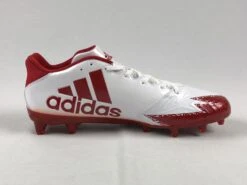 New Adidas Freak X Carbon Low Men's 13 Red/White Football Molded Cleats