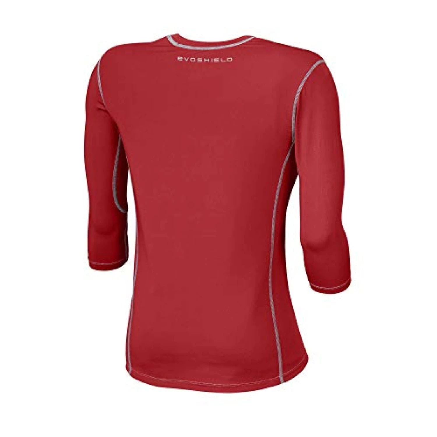 EvoShield Pro Team Baseball Youth Boy's Mid Sleeve Workout Tee Shirt (Scarlet) 4 EvoShield Pro Team Baseball Youth Boy's Mid Sleeve Workout Tee Shirt (Scarlet) - Image 2
