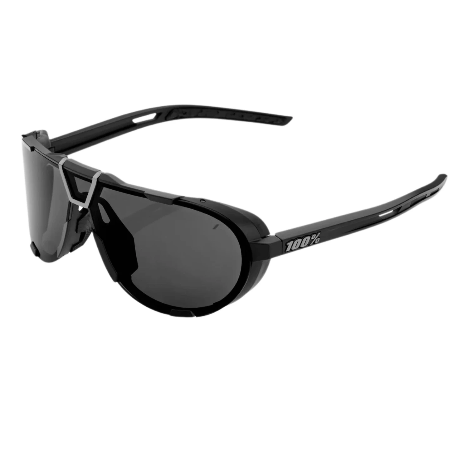 100% Westcraft Sport Performance Sunglasses W Interchangeable Lenses (Matte Black - Smoke Lens) 3 100% Westcraft Sport Performance Sunglasses W Interchangeable Lenses (Matte Black - Smoke Lens)