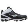 New Mizuno Advanced Finch Franchise 6 4320513 Womens 10.5 Softball Cleats Black