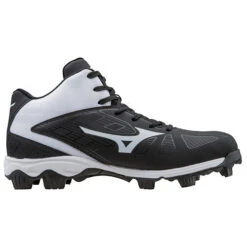 New Mizuno Advanced Finch Franchise 6 4320513 Womens 10.5 Softball Cleats Black