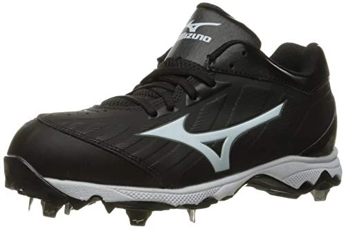 New Mizuno Women's 9-Spike Advanced Sweep 3 Metal Softball Cleats 8.5 Blk/White 3 New Mizuno Women's 9-Spike Advanced Sweep 3 Metal Softball Cleats 8.5 Blk/White