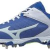 New Mizuno Wmn's 7 9-Spike Swift 5 Molded Baseball Cleat Shoe Royal/White 2 New Mizuno Wmn's 7 9-Spike Swift 5 Molded Baseball Cleat Shoe Royal/White -Deals Baseball Store 320554.5200