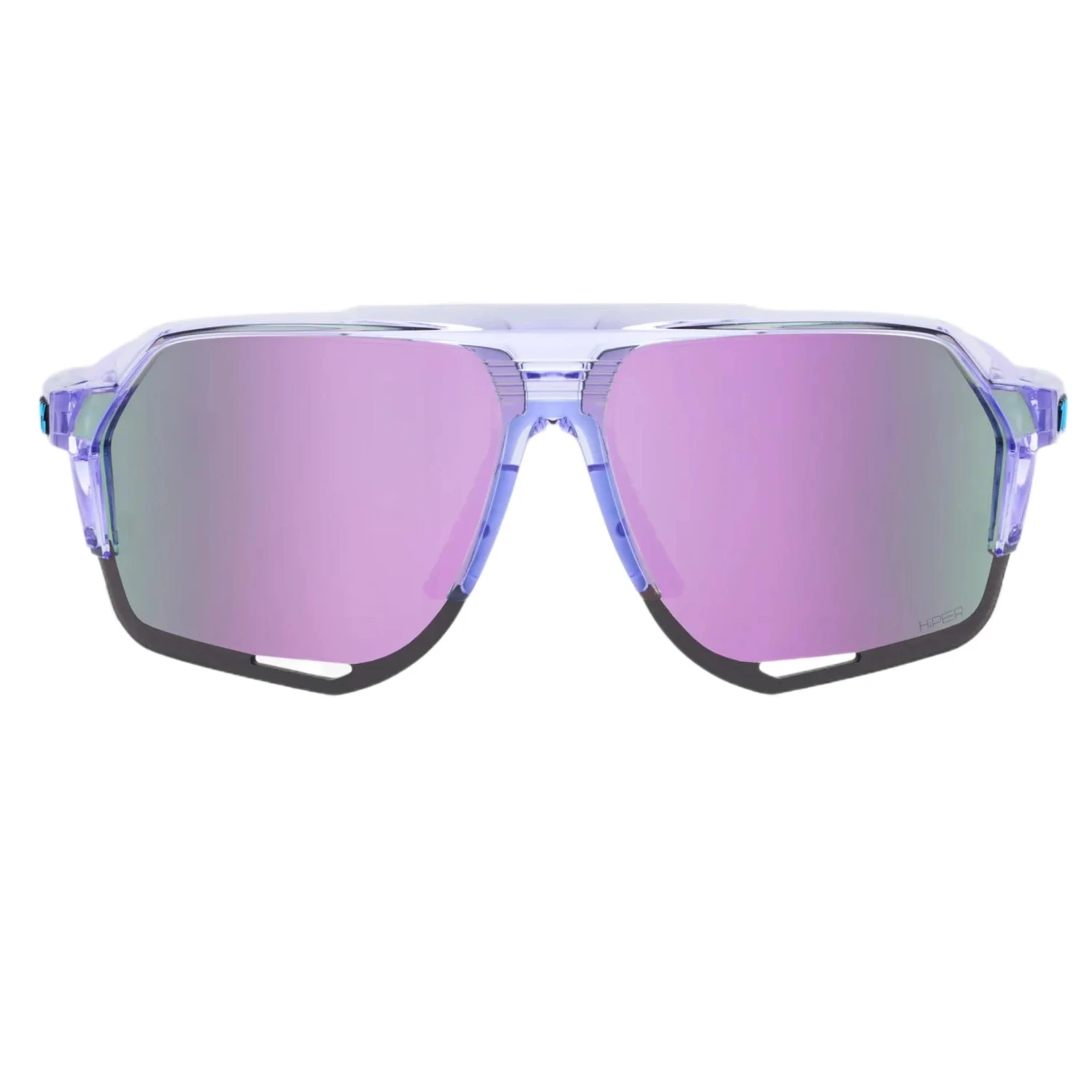 100% Norvik Sport Performance Sunglasses W Interchangeable Lenses (Polished Translucent Lavender - Hiper Lavender Mirror Lens) 4 100% Norvik Sport Performance Sunglasses W Interchangeable Lenses (Polished Translucent Lavender - Hiper Lavender Mirror Lens) - Image 2