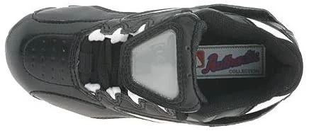 New Reebok Big Kid Jr 6.5 Vero Trade Low Baseball Cleat Black/White 5 New Reebok Big Kid Jr 6.5 Vero Trade Low Baseball Cleat Black/White - Image 3