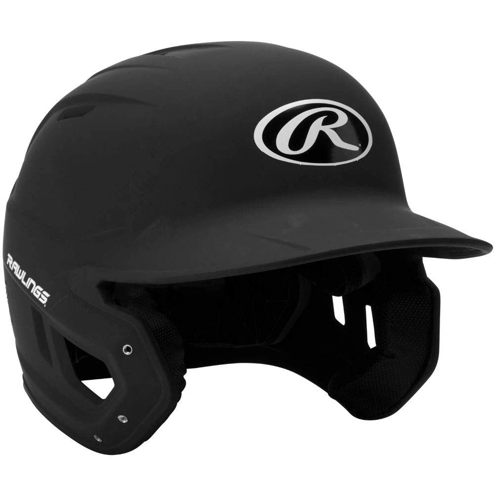 Rawlings MACH Series Matte Baseball Batting Helmet (Black) 6 Rawlings MACH Series Matte Baseball Batting Helmet (Black) - Image 4