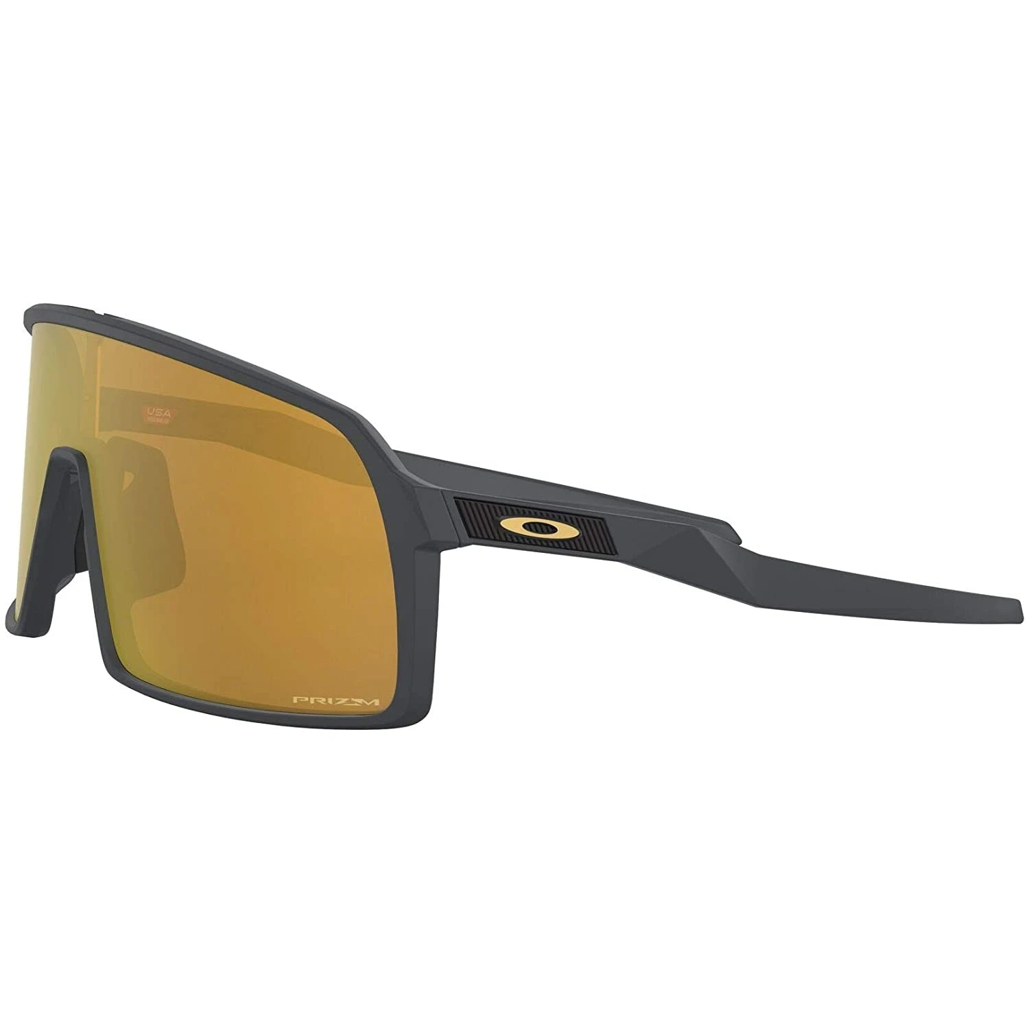 Oakley Sutro OO9406-0537 Sunglasses, (Matte Carbon/Prizm 24k) 5 Oakley Sutro OO9406-0537 Sunglasses, (Matte Carbon/Prizm 24k) - Image 3