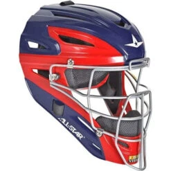 ALL-STAR SYSTEM 7 AXIS INTERMEDIATE NOCSAE APPROVED CATCHER'S KIT (Navy/Scarlet) 9 ALL-STAR SYSTEM 7 AXIS INTERMEDIATE NOCSAE APPROVED CATCHER'S KIT (Navy/Scarlet) -Deals Baseball Store 51J4y3dMzoL. AC