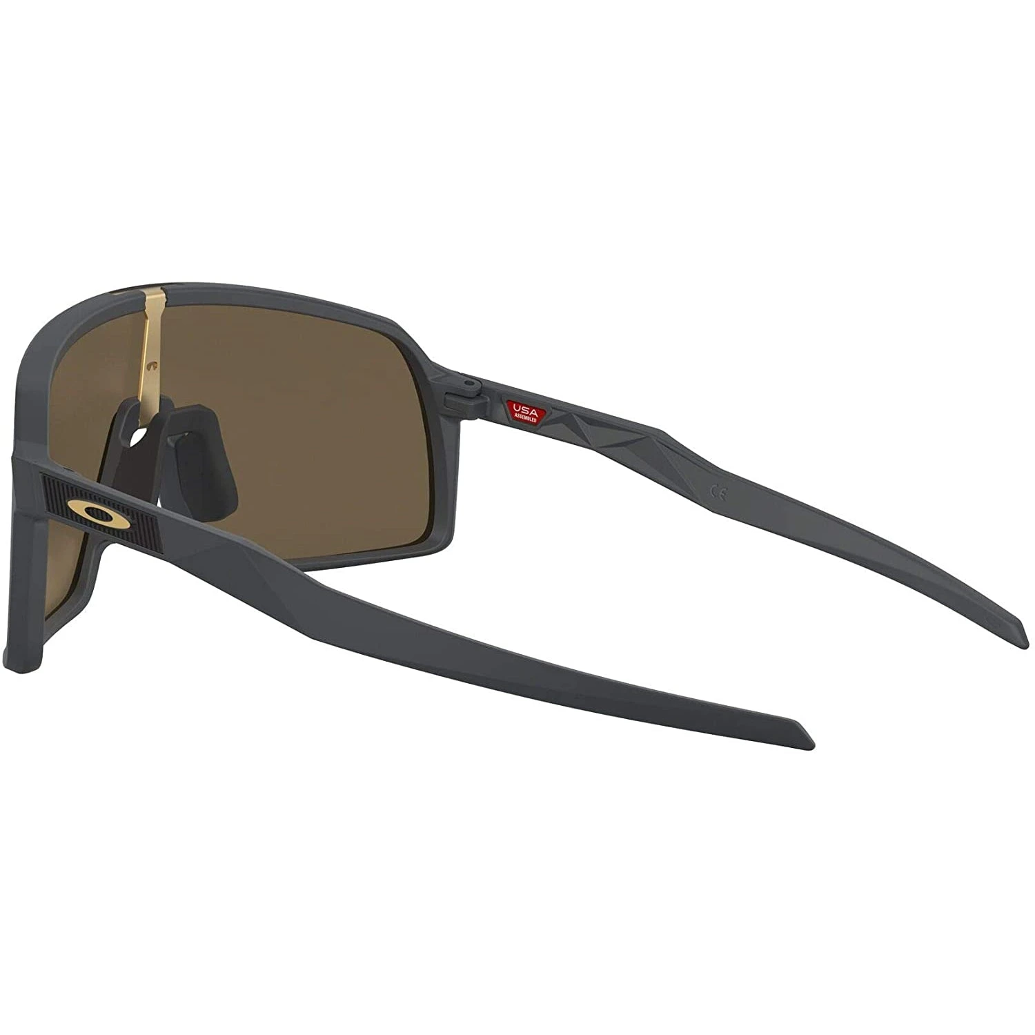 Oakley Sutro OO9406-0537 Sunglasses, (Matte Carbon/Prizm 24k) 7 Oakley Sutro OO9406-0537 Sunglasses, (Matte Carbon/Prizm 24k) - Image 5