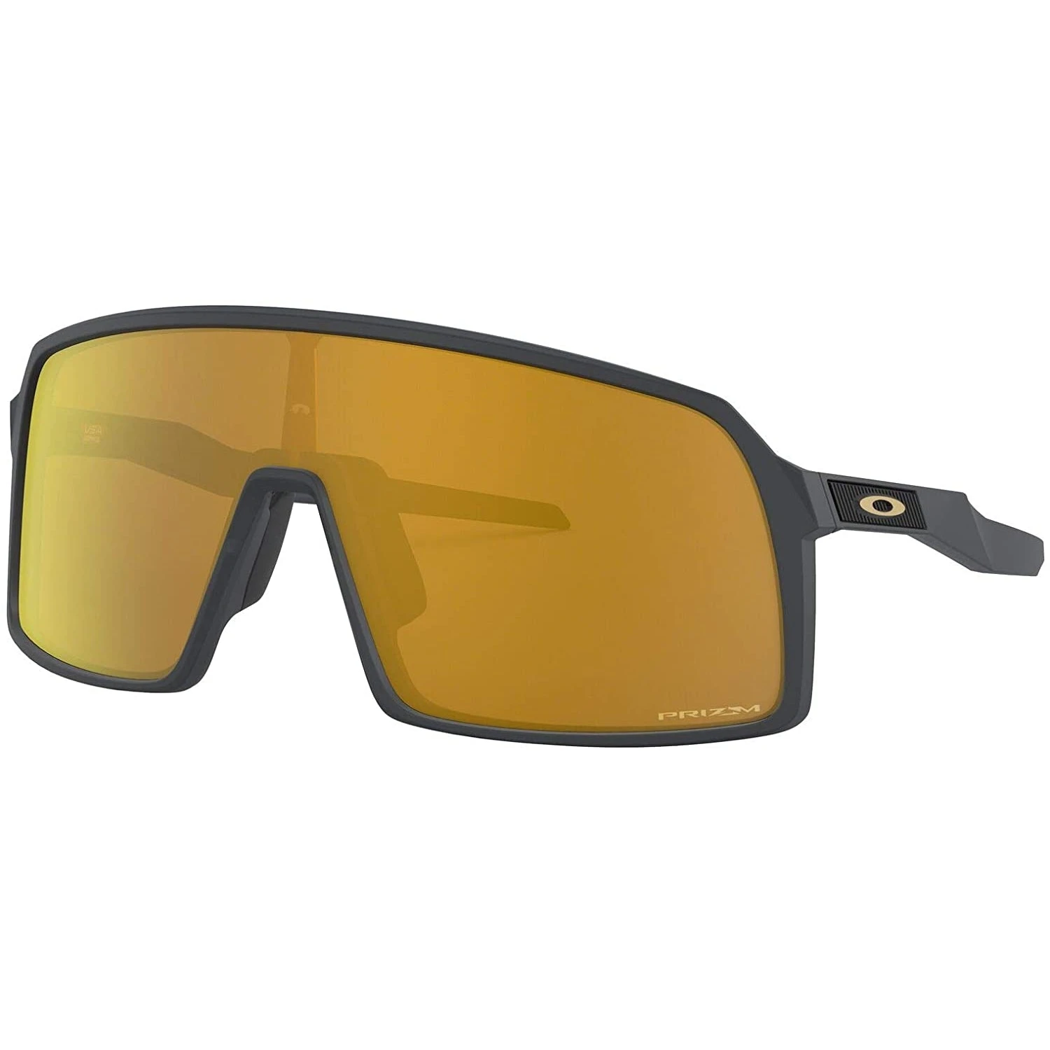 Oakley Sutro OO9406-0537 Sunglasses, (Matte Carbon/Prizm 24k) 4 Oakley Sutro OO9406-0537 Sunglasses, (Matte Carbon/Prizm 24k) - Image 2