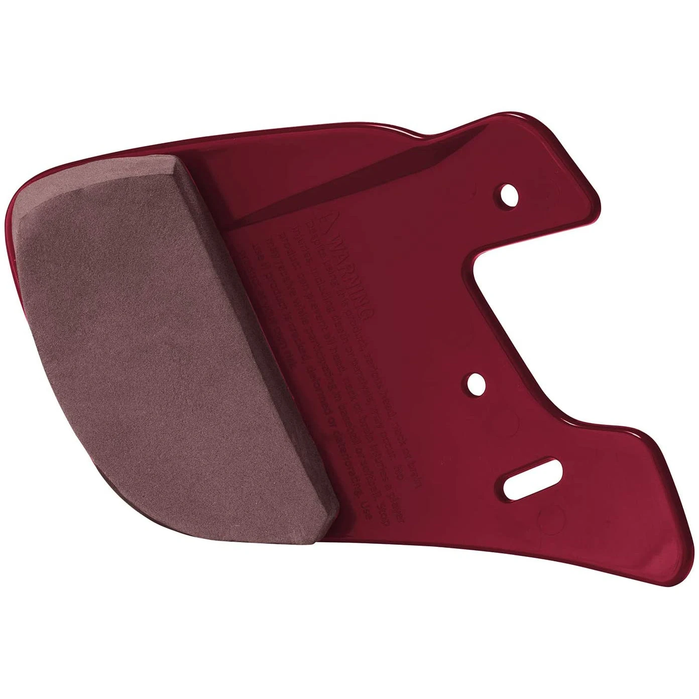 Easton Baseball Batting Helmet Extended Jaw Guard Left Handed Batting Helmet (Cardinal) 4 Easton Baseball Batting Helmet Extended Jaw Guard Left Handed Batting Helmet (Cardinal) - Image 2