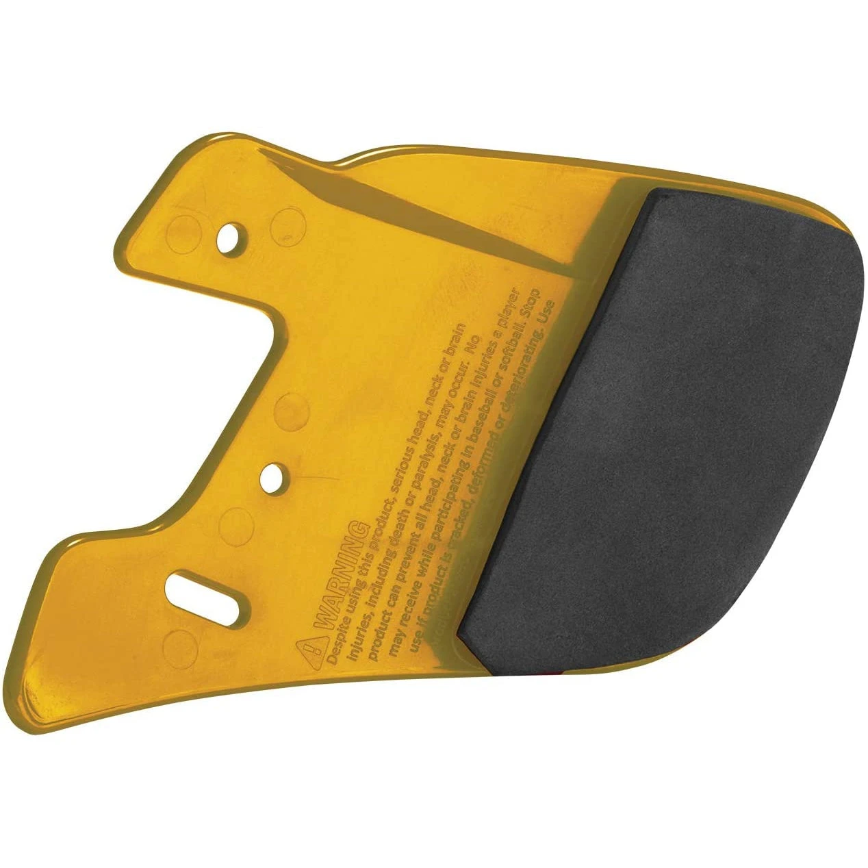 Easton Baseball Batting Helmet Extended Jaw Guard Right Handed Batting Helmet (Gold) 4 Easton Baseball Batting Helmet Extended Jaw Guard Right Handed Batting Helmet (Gold) - Image 2