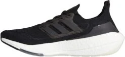 New Adidas Men's Ultraboost-21 Running Shoes Size 9.5 Black/White