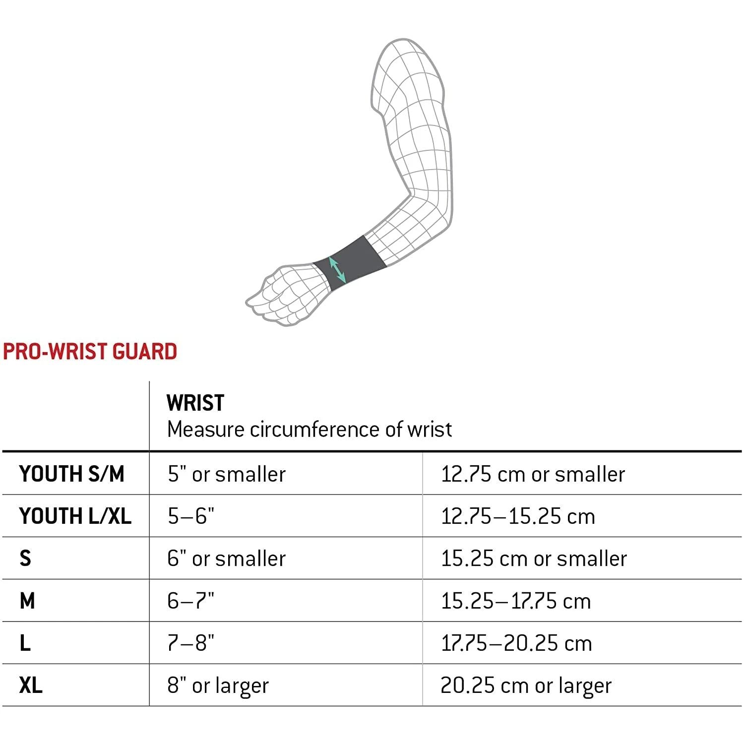 G-Form Pro Adult Baseball Wrist Guard (Red/Black) 5 G-Form Pro Adult Baseball Wrist Guard (Red/Black) - Image 3