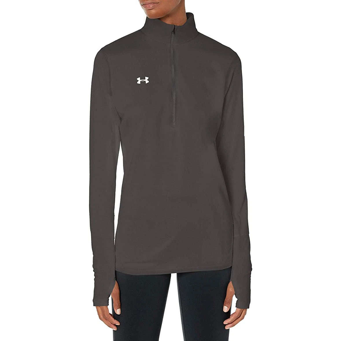 Under Armour Locker Women's 1/2 Zip (Charcoal) 3 Under Armour Locker Women's 1/2 Zip (Charcoal)