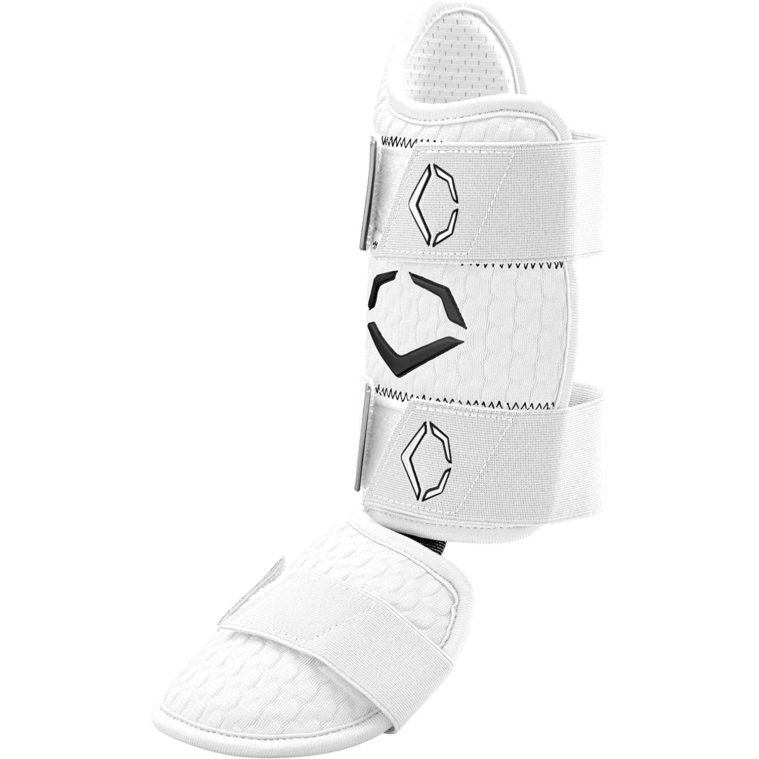 Evoshield PRO-SRZ 2.0 Left Handed Batter's Baseball Softball Leg Guard, White 5 Evoshield PRO-SRZ 2.0 Left Handed Batter's Baseball Softball Leg Guard, White - Image 3