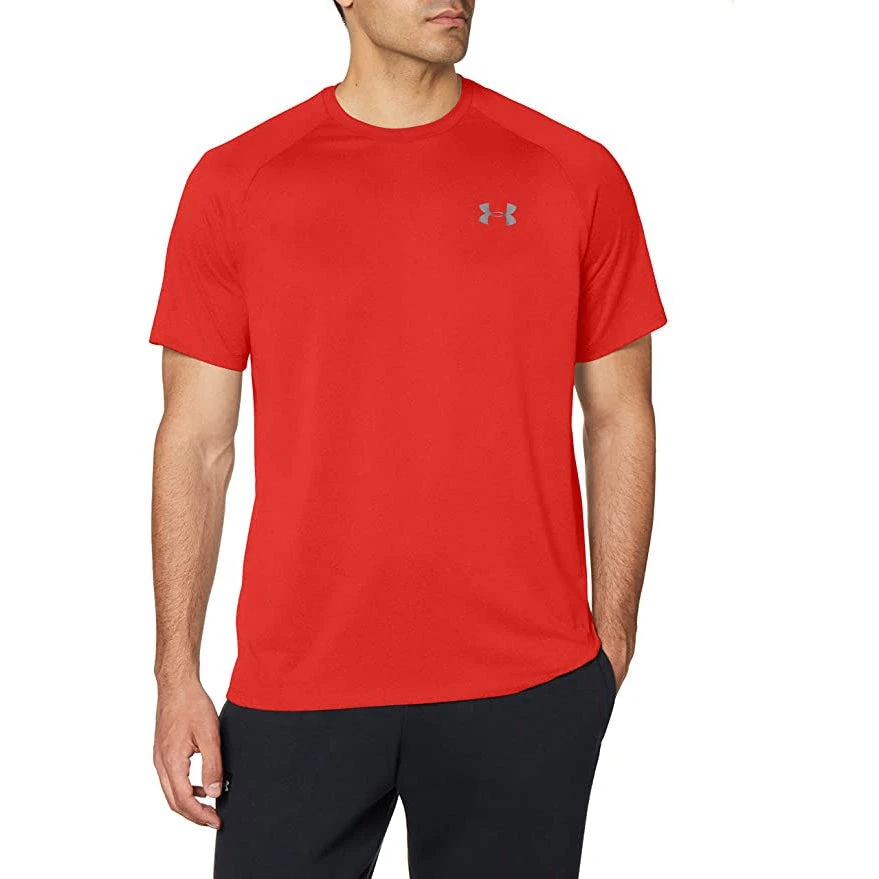 Under Armour Men's Tech 2.0 Locker Short-Sleeve T-Shirt (Red) 3 Under Armour Men's Tech 2.0 Locker Short-Sleeve T-Shirt (Red)
