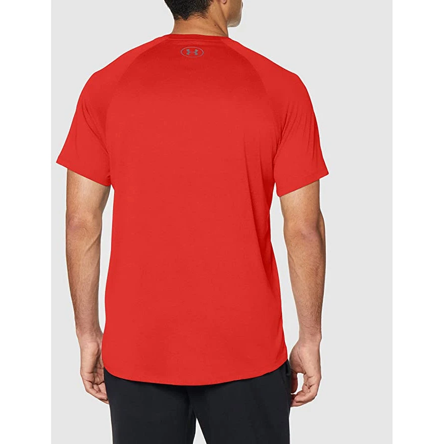 Under Armour Men's Tech 2.0 Locker Short-Sleeve T-Shirt (Red) 4 Under Armour Men's Tech 2.0 Locker Short-Sleeve T-Shirt (Red) - Image 2