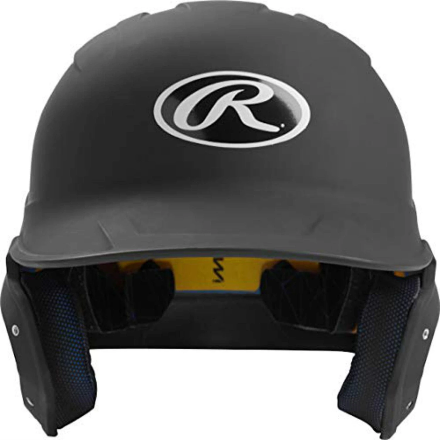 Rawlings MACH Series Matte Baseball Batting Helmet (Black) 3 Rawlings MACH Series Matte Baseball Batting Helmet (Black)