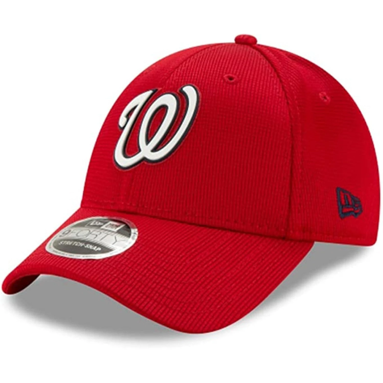 New Era MLB Washington Nationals 9FORTY Stretch Snapback Hat, OSFA (Red) 3 New Era MLB Washington Nationals 9FORTY Stretch Snapback Hat, OSFA (Red)