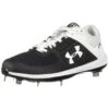 Under Armour Yard Low Men's Baseball Metal Cleats Spikes (Black/White) 2 Under Armour Yard Low Men's Baseball Metal Cleats Spikes (Black/White) -Deals Baseball Store 71nj38hpbkl