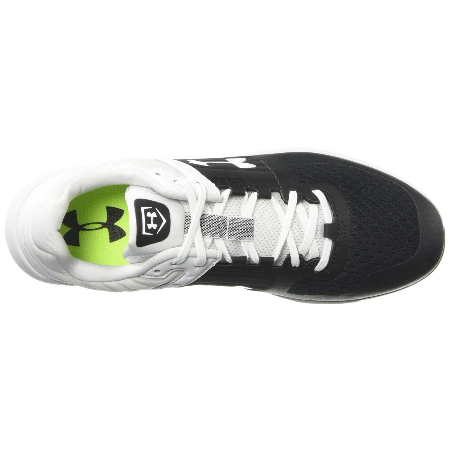 Under Armour Yard Low Men's Baseball Metal Cleats Spikes (Black/White) 7 Under Armour Yard Low Men's Baseball Metal Cleats Spikes (Black/White) - Image 5