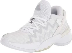 New Other Adidas Unisex-Adult D.o.n. Issue 2 Indoor Court Shoe Men's Size 7 Wht/Slvr