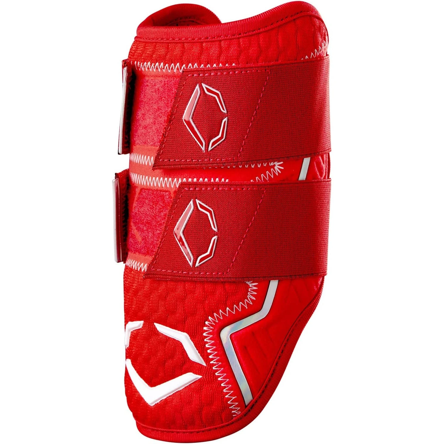 EvoShield PRO-SRZ 2.0 Batter's Baseball Softball Double Strap Elbow Guard, Scarlet 4 EvoShield PRO-SRZ 2.0 Batter's Baseball Softball Double Strap Elbow Guard, Scarlet - Image 2