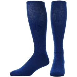 TCK Twin City ALLSPORT Baseball Softball Solid Adult Sock (Royal)