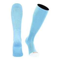 TCK Twin City Knitting Prosport Adult Baseball Softball Sock (Columbia Blue)