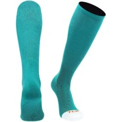 TCK Twin City Knitting Prosport Adult Baseball Softball Sock (Teal)
