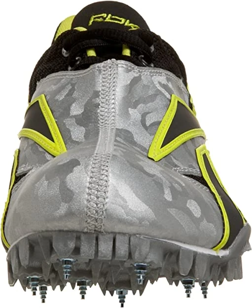 New Reebok Men's Anthem Sprint II Track Shoe Unisex Men 10 Silver/Black/Yellow 4 New Reebok Men's Anthem Sprint II Track Shoe Unisex Men 10 Silver/Black/Yellow - Image 2