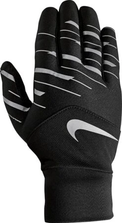 New Nike Mens Breathable Running Athletic Gloves Black Small