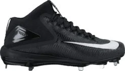 New Nike Zoom Trout 3 Pro Adult Mens 9 Black/White Metal Baseball Cleats